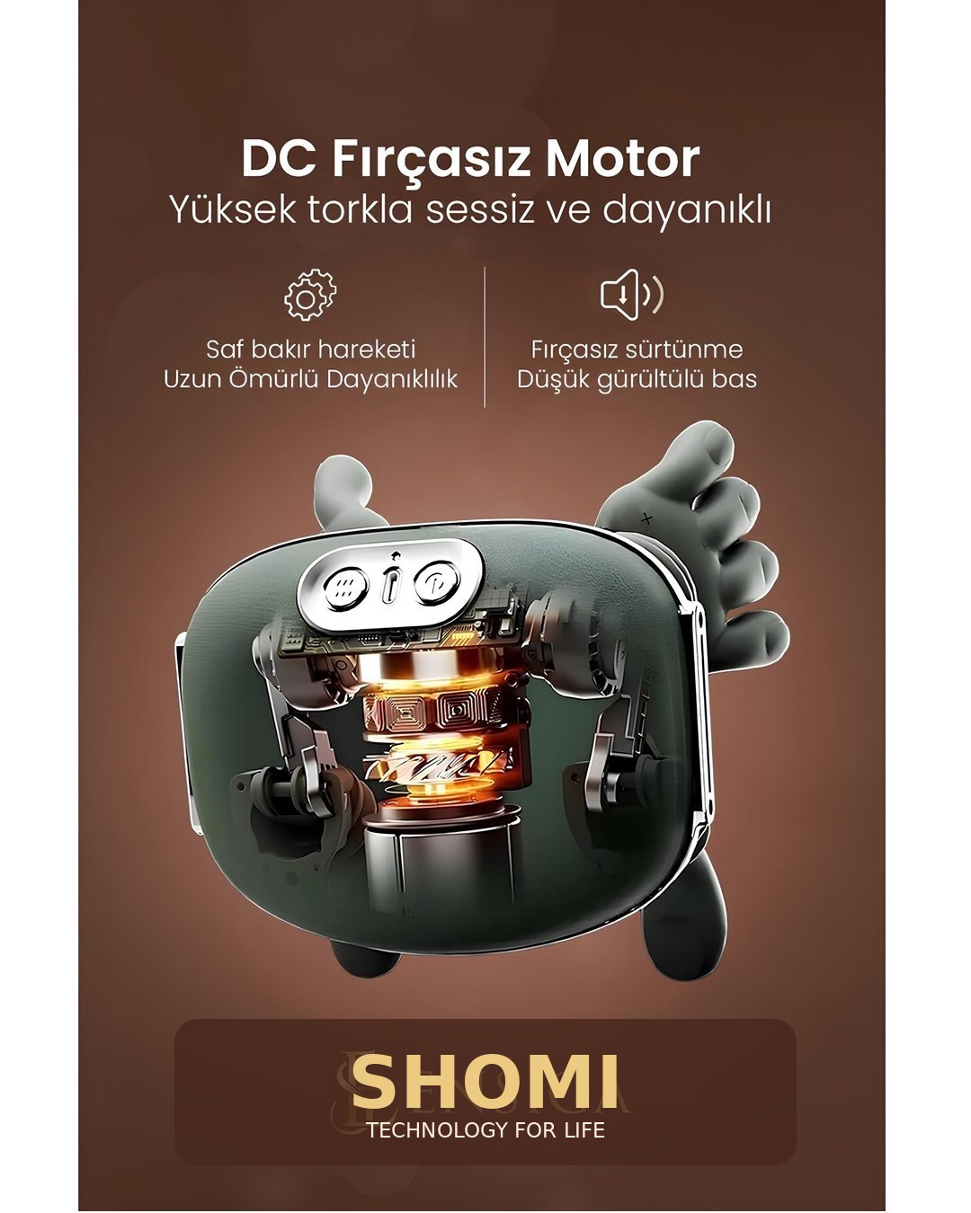 SHOMI DC fırçasız motor
